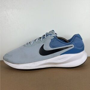 Nike Mens Revolution 7 Shoe Light Armory Blue Size 11 Wide FB8501-402